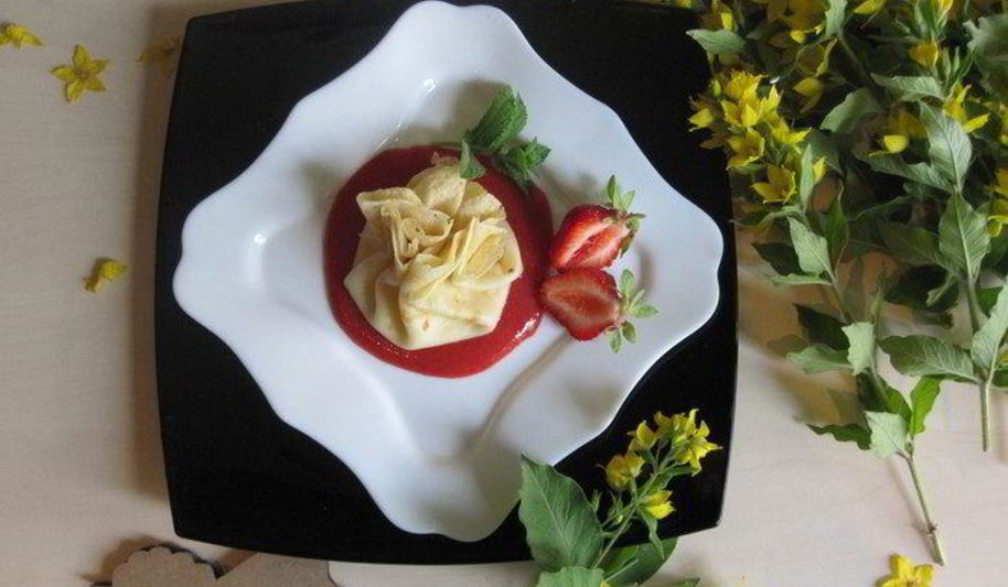 Рецепт блинчиков сделано с любовью