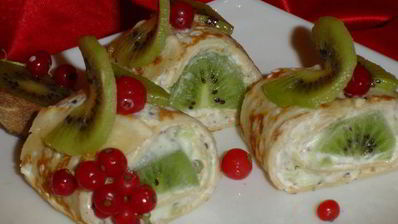 блинчики сладкая зелень