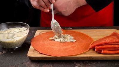 блинчики со свекольным соком