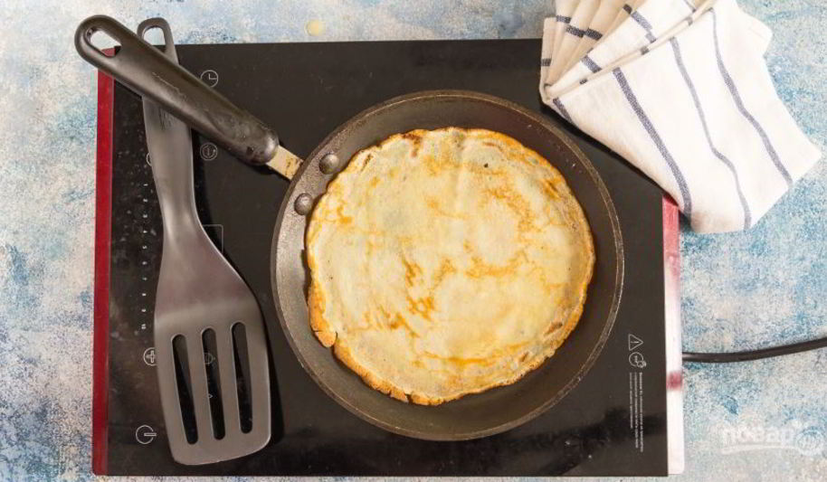 Рецепт блинчиков тонких на сковороде