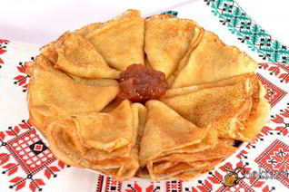 Блинчики заварные с сахаром