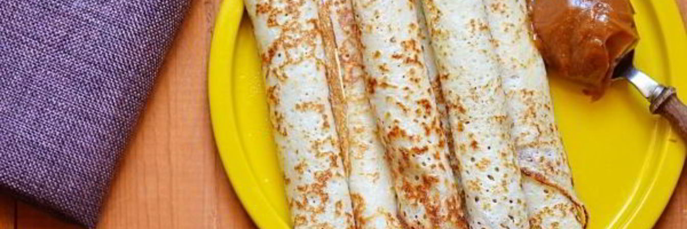 Блины без яиц на молоке