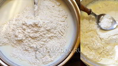 блины без яиц на молоке