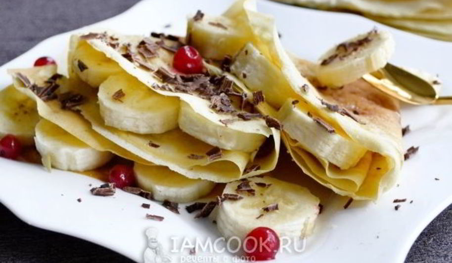 Рецепт блинов без яиц