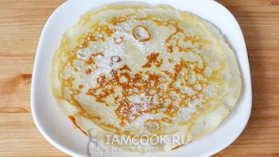 блины без яиц