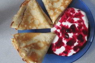 Блины из детской смеси