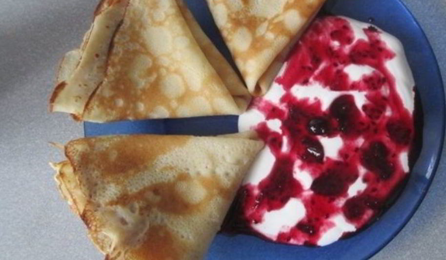 Рецепт блинов из детской смеси