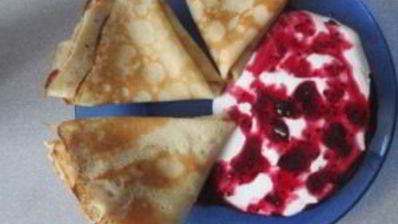 блины из детской смеси