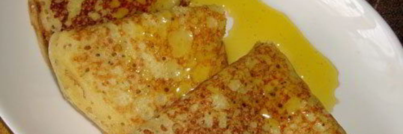 Блины кукурузные заварные к Масленице