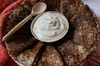 Блины на кефире