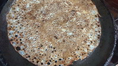 блины на кефире