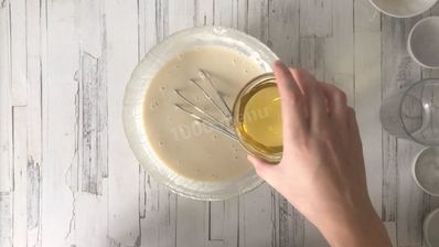 блины на кислом молоке с дырочками