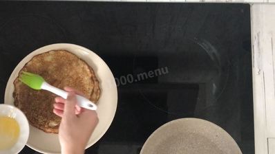 блины на кислом молоке с дырочками