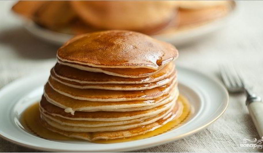 Рецепт блинов на прокисшем кефире