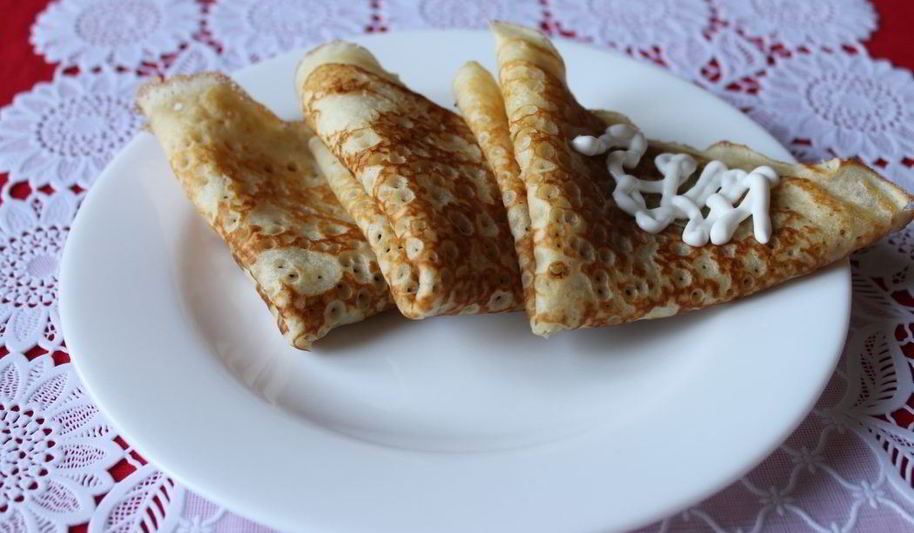 Рецепт блинов простых