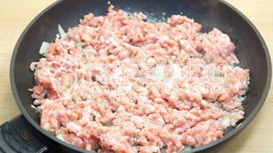 блины с фаршем и грибами