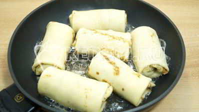 блины с мясом и грибами