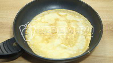 блины с мясом и грибами