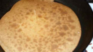 блины с начинкой из риса, грибов и курицы