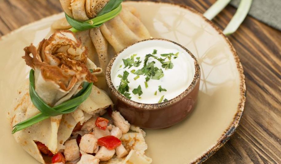 Рецепт блинов с начинкой