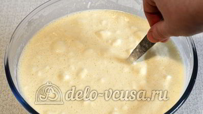 блины с сыром и зеленью