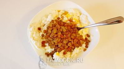 блины с творогом в сметанно-маковой заливке