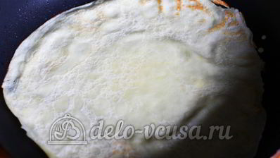 блины с вареной сгущенкой