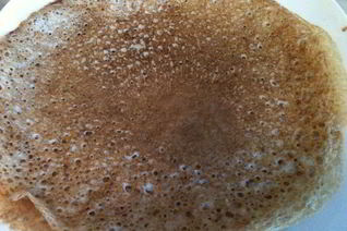 Блины заварные на кефире