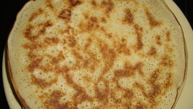 дрожжевые блины с заварными яйцами