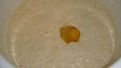 дрожжевые блины с заварными яйцами