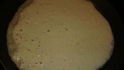 дрожжевые блины с заварными яйцами