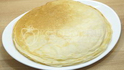 фаршированные блины с курицей и грибами