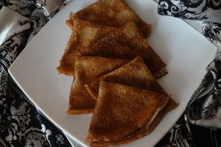 Гречневые блины из гречки