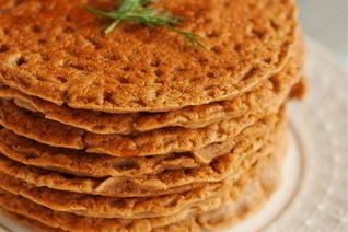 Гречневые мини блинчики