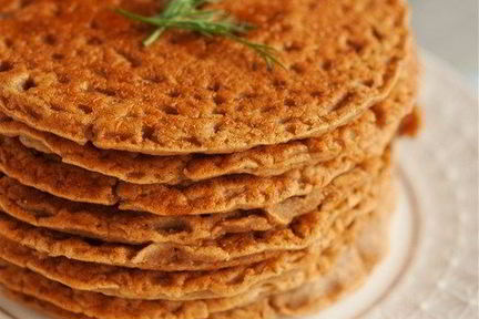 Гречневые мини блинчики