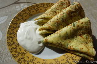 Кабачковые блинчики