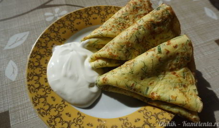 Рецепт кабачковых блинчиков