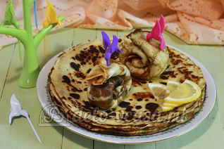 Лимонные блины