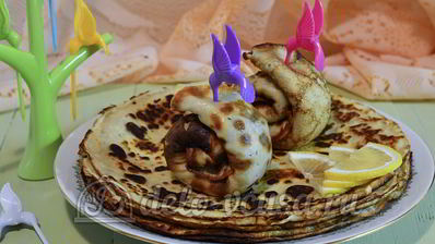 лимонные блины