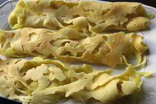 Малазийские кружевные блинчики Роти джала