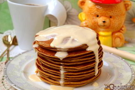 Медово-кофейные панкейки