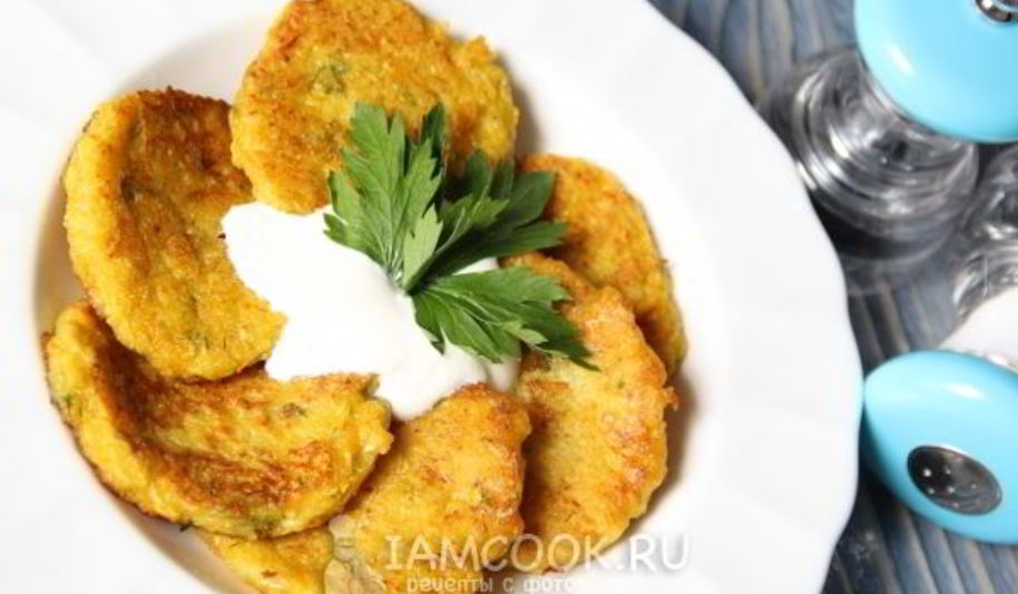 Рецепт овощных блинчиков