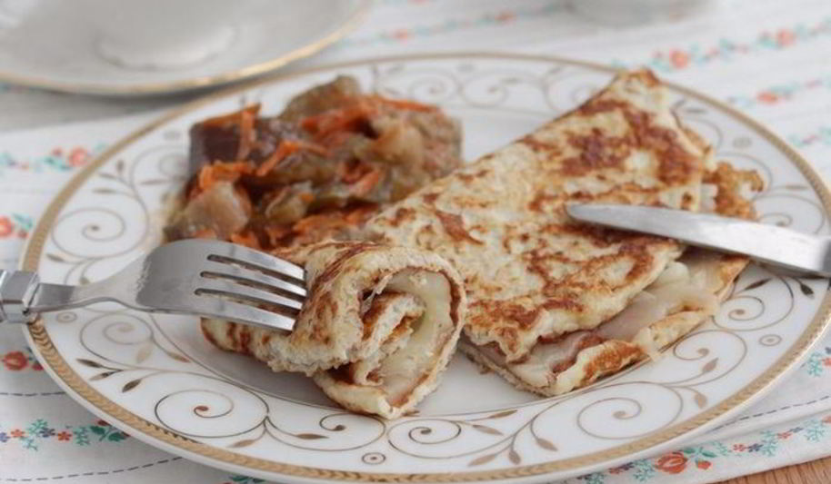 Рецепт овсяноблина на завтрак