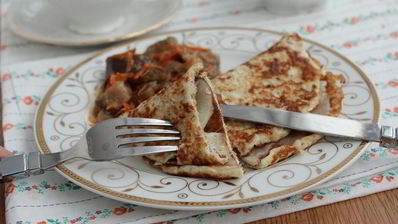 овсяноблин на завтрак