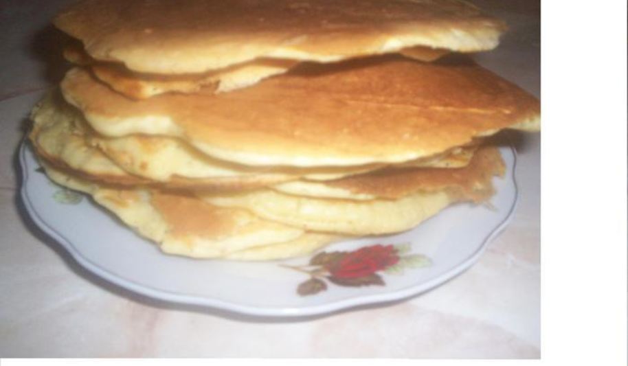 Рецепт панкейка — американских блинчиков