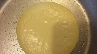 панкейки с черничным сиропом