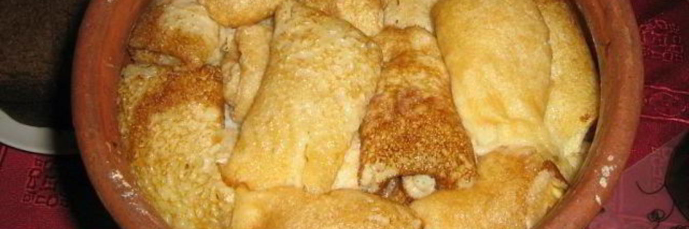 Постные блины с яблоками и корицей запеченные в духовке