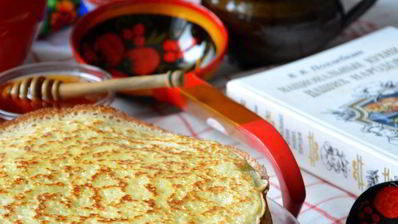 пшеничные красные блины