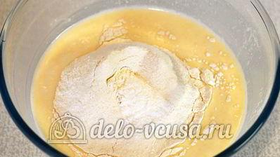 сырные блины с зеленью