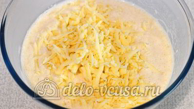 сырные блины с зеленью